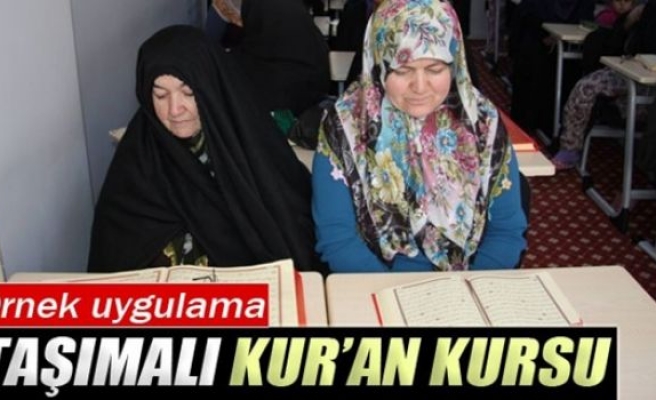 Taşımalı Kur'an kursu