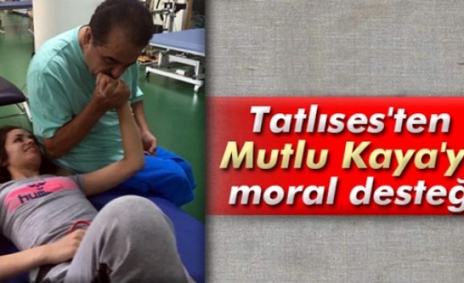 Tatlıses'ten Kaya'ya moral desteği