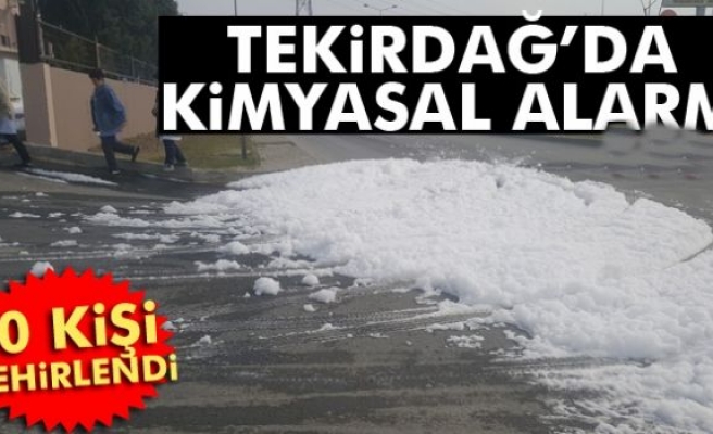 Tekirdağ'da Kimyasal Sızıntı: 40 Kişi Zehirlendi