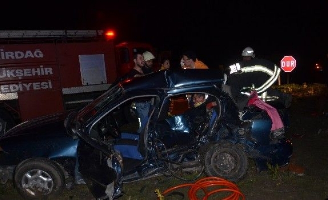 Tekirdağ’da Trafik Kazası: 4 Yaralı