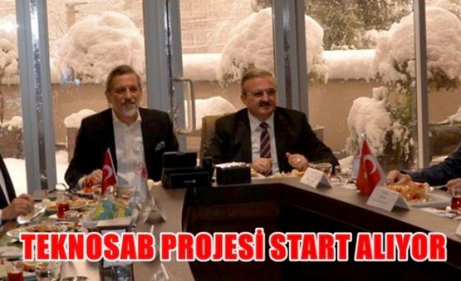 TEKNOSAB  projesi start alıyor