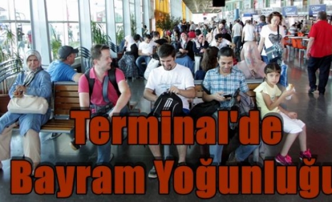 Terminal'de Bayram Yoğunluğu