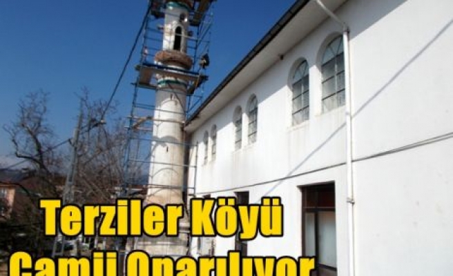 Terziler Köyü Camii Onarılıyor