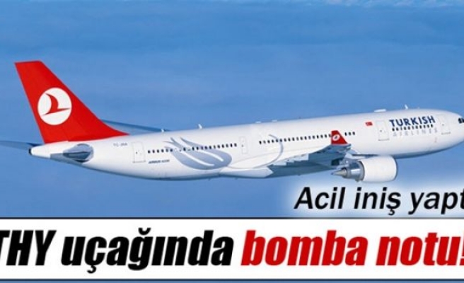 THY uçağında bomba araması