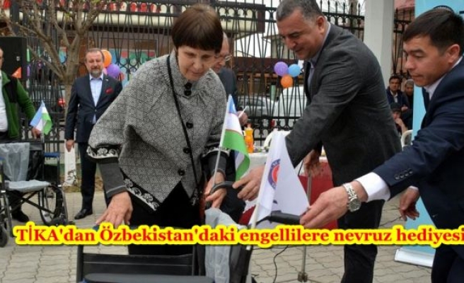 TİKA'dan Özbekistan'daki engellilere nevruz hediyesi