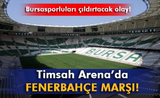 Timsah Arena'da Fenerbahçe marşı