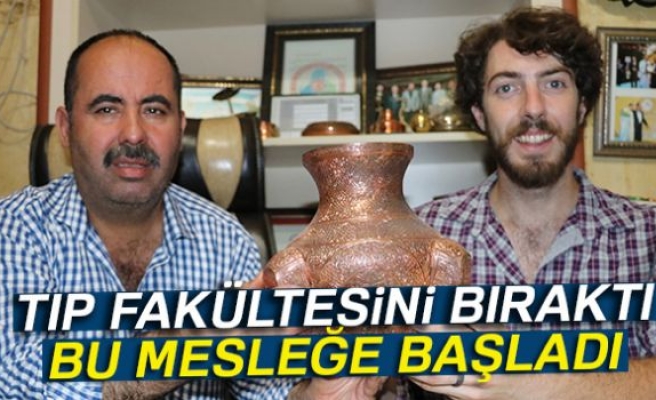 TIP FAKÜLTESİNİ BIRAKTI, BU MESLEĞE BAŞLADI!