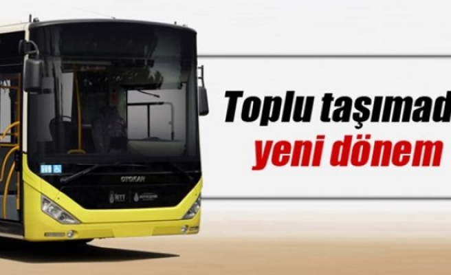 Toplu taşımada doğalgaz dönemi