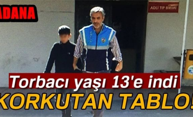 Torbacı yaşı 13'e indi