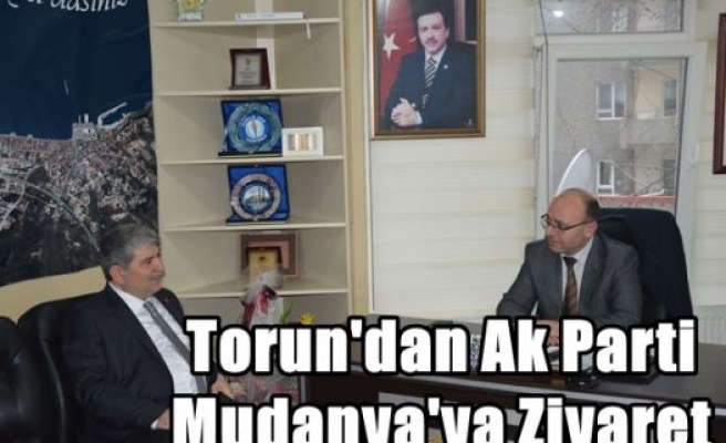 Torun'dan Ak Parti Mudanya'ya Ziyaret