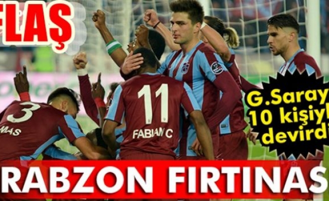 Trabzonspor:2 Galatasaray:0