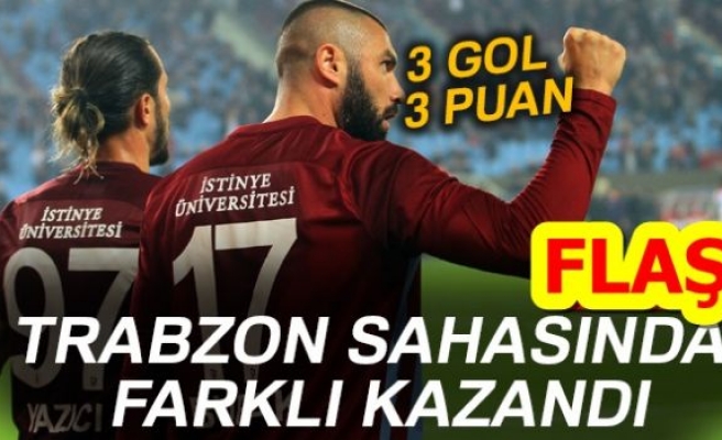 TRABZONSPOR FARKLI KAZANDI!