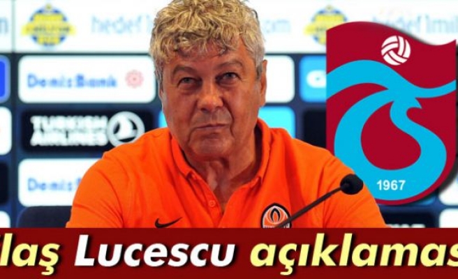 Trabzonspor'dan flaş Lucescu açıklaması