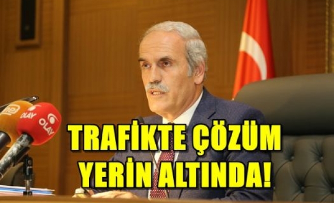 Trafikte Çözüm Yerin Altında