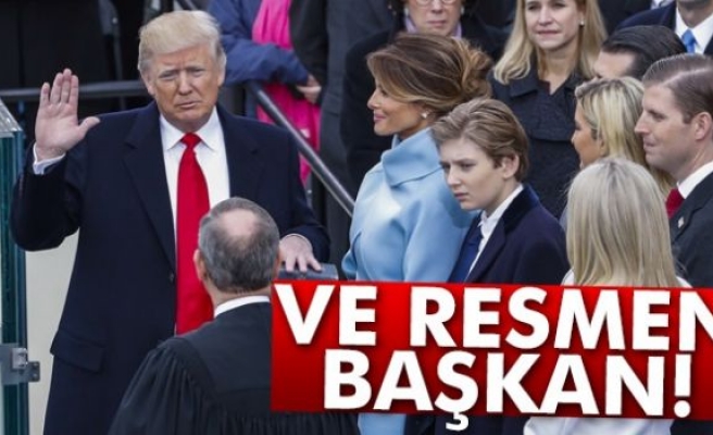 Trump, görevini devraldı