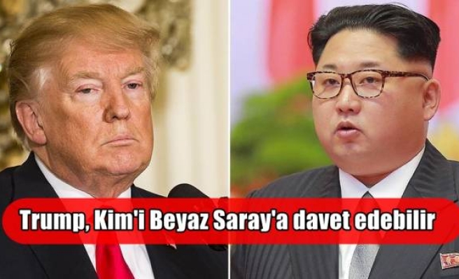 Trump, Kim'i Beyaz Saray'a davet edebilir