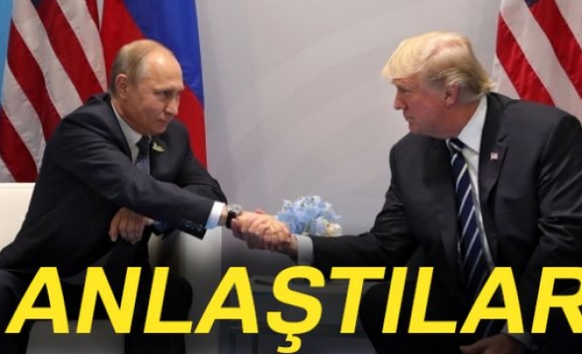 Trump ve Putin Suriye konusunda anlaştı