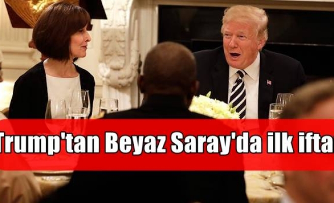 Trump'tan Beyaz Saray'da ilk iftar