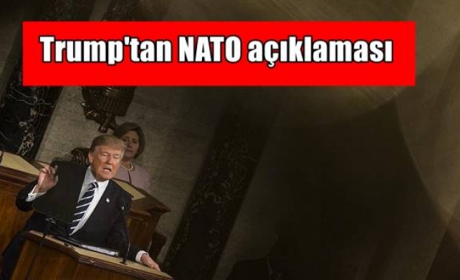 Trump'tan NATO açıklaması