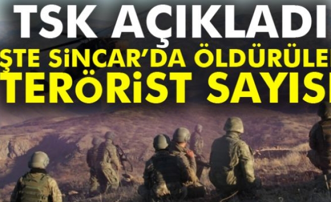 TSK Açıkladı!