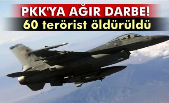 TSK’dan PKK hedeflerine hava harekatı