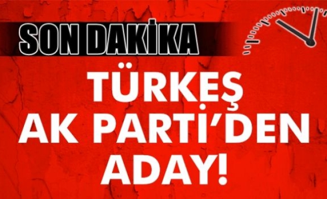 Tuğrul Türkeş AK Parti'den aday