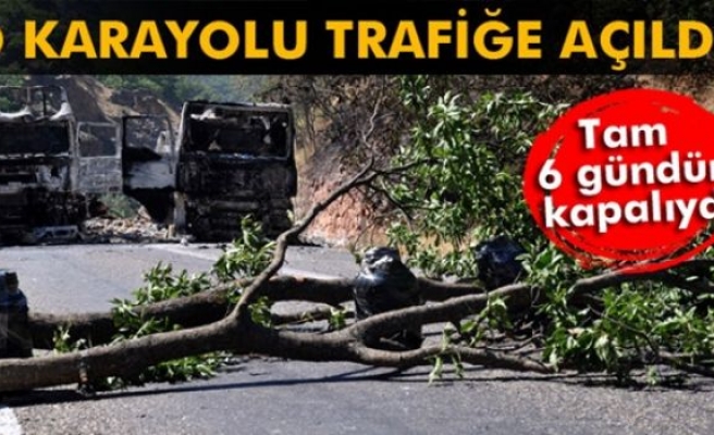 Tunceli-Erzincan karayolu trafiğe açıldı