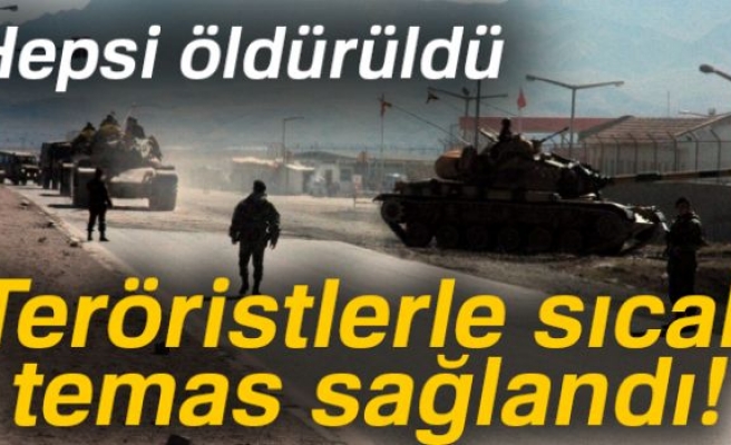 Tunceli’de 4 terörist öldürüldü!