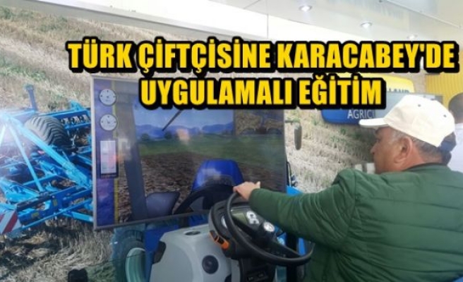 Türk Çiftçisine Karacabey'de Uygulamalı Eğitim