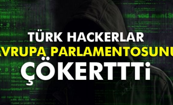 Türk hackerlar Avrupa Parlamentosunu hedef aldı