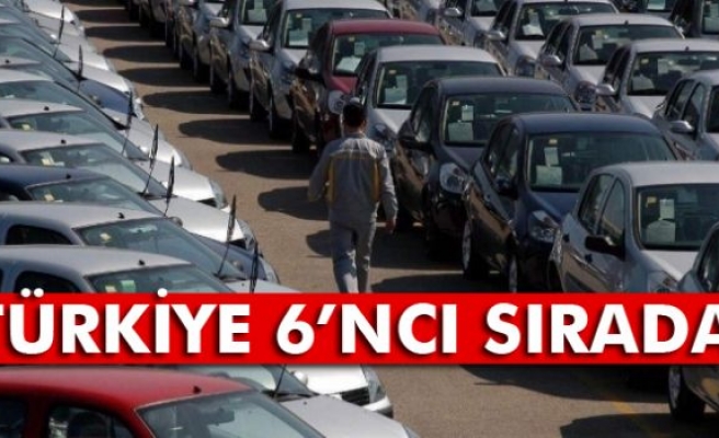 Türkiye 6’ncı sırada!