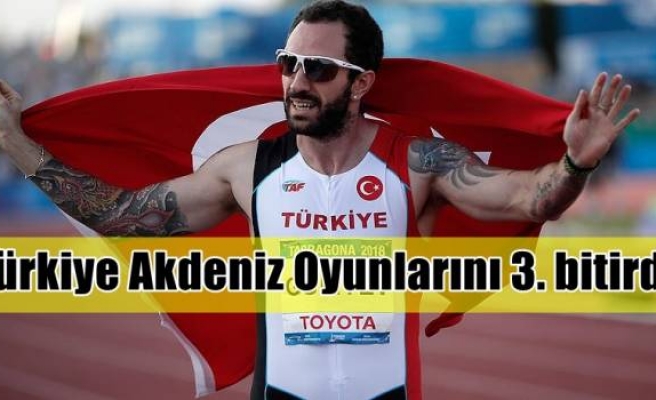 Türkiye Akdeniz Oyunlarını 3. bitirdi