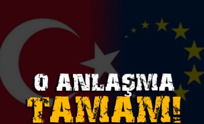 'Türkiye anlaşması onaylandı'