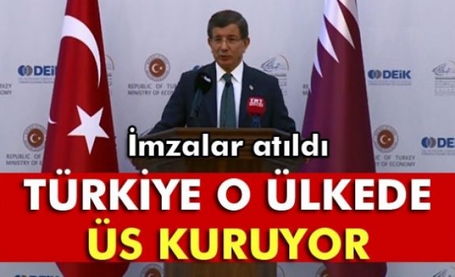 Türkiye-Katar ortak üs kuracak