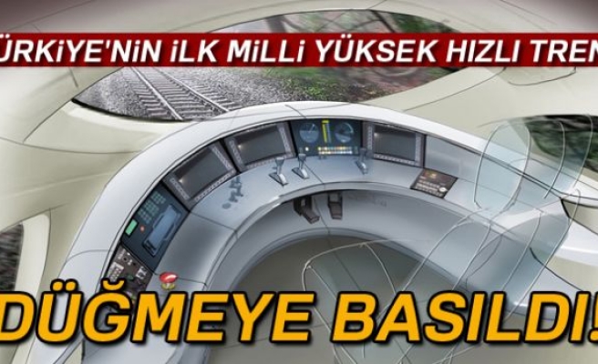 TÜRKİYE'NİN İLK MİLLİ HIZLI TRENİ!