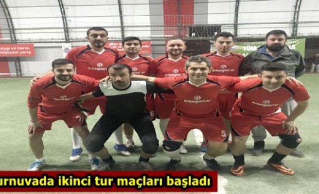 Turnuvada ikinci tur maçları başladı