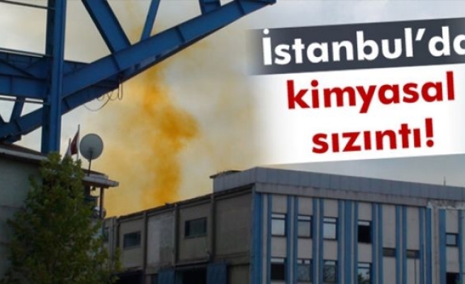 Tuzla'da kimyasal sızıntı!