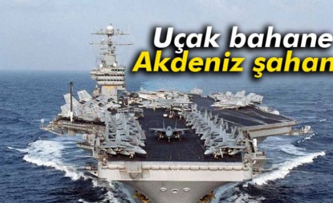 Uçak bahane Akdeniz şahane