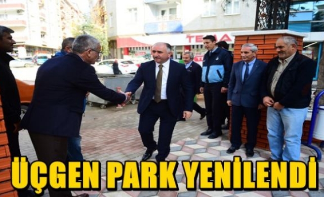 Üçgen Park’ta yenilendi