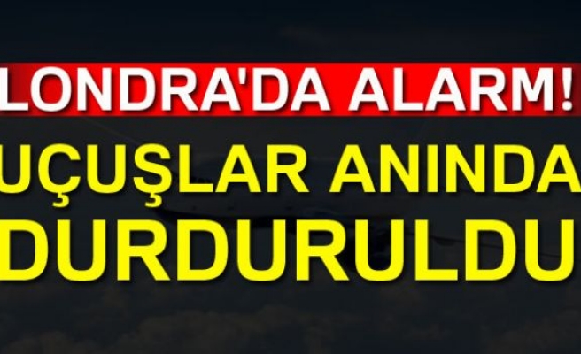 UÇUŞLAR DURDURULDU!