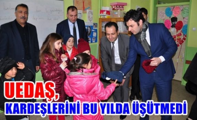 UEDAŞ, kardeşlerini bu yıl da üşütmedi