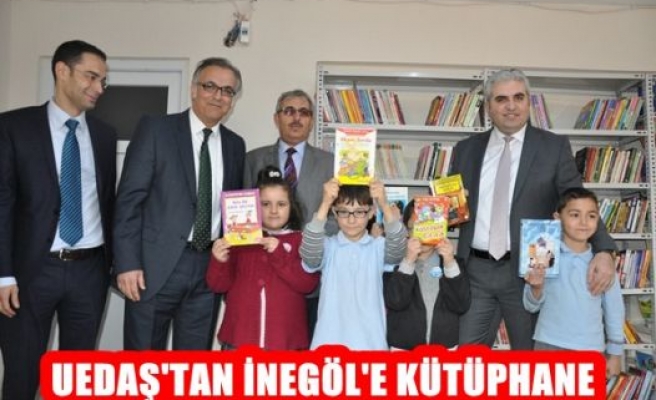 UEDAŞ'tan İNEGÖL'e Kütüphane