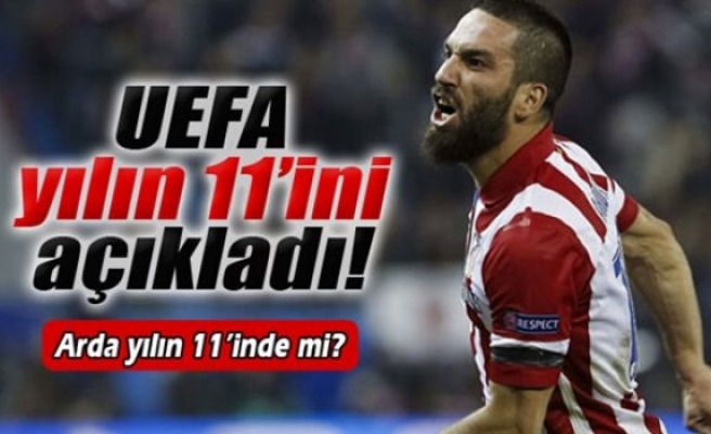 UEFA yılın 11'ini açıkladı!