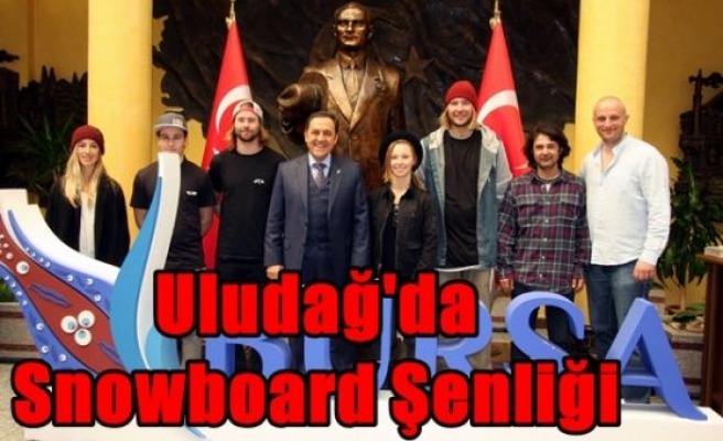 Uludağ'da Snowboard Şenliği 