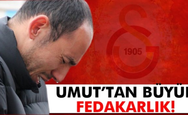 Umut Bulut'tan büyük fedakarlık