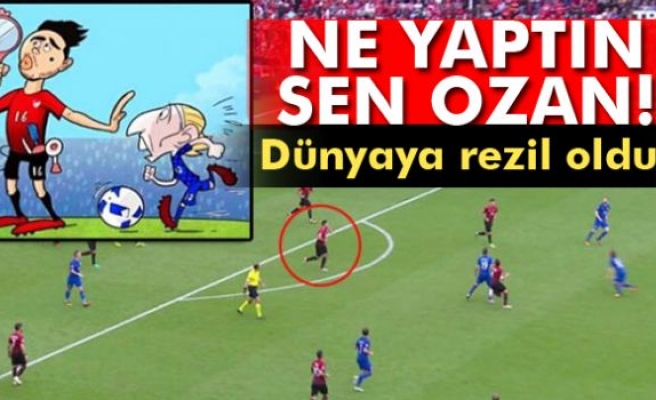 Ünlü karikatürist Momani'den, Ozan Tufan karikatürü