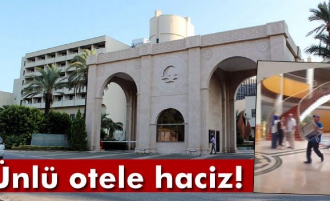 Ünlü otele haciz işlemi