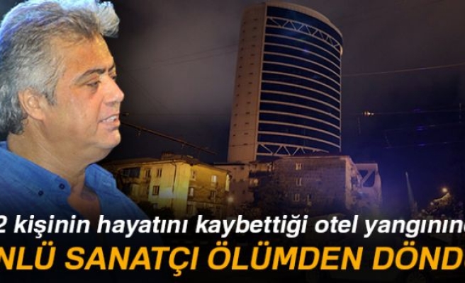 Ünlü sanatçı ölümden döndü!