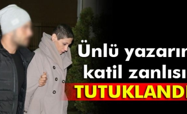 Ünlü yazarın katil zanlısı tutuklandı