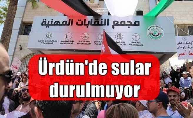 Ürdün'de sular durulmuyor